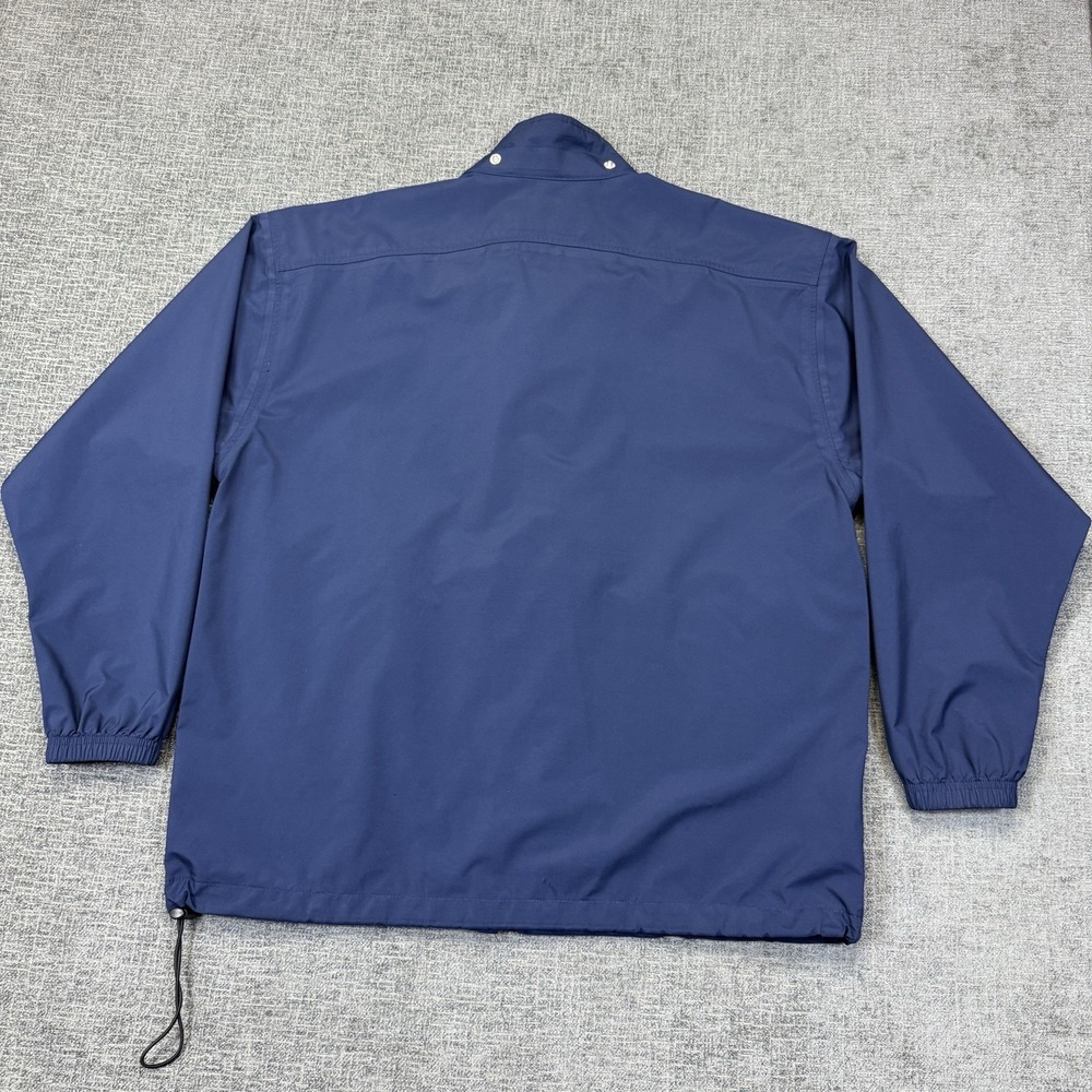 Nike Team Virginia Cavaliers Jacket Mens L Navy Full Zip Snap Windbreaker Rain - Picture 9 of 14